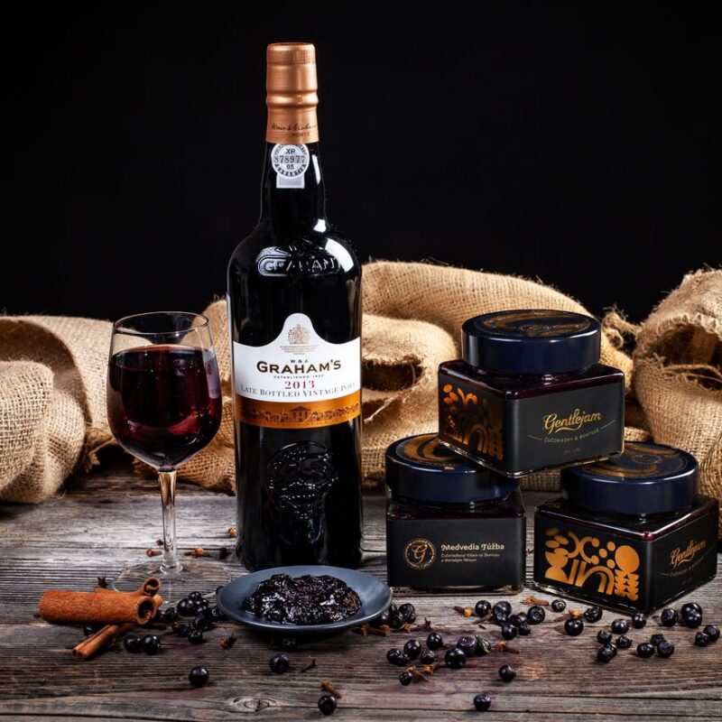 Medvedia túžba - čučoriedkový džem s portským vínom