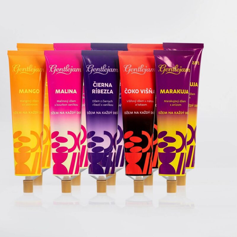 Kompletný mix - 10x džem v tube