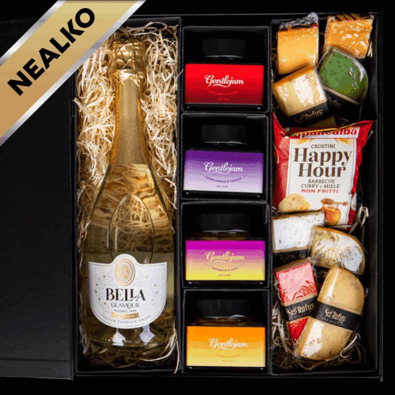 NEALKO gurmánsky box s NEALKO džemami, crostini a syrmi